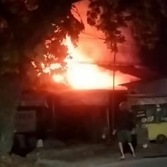 4 Warung di Kabupaten Tegal Ludes Terbakar