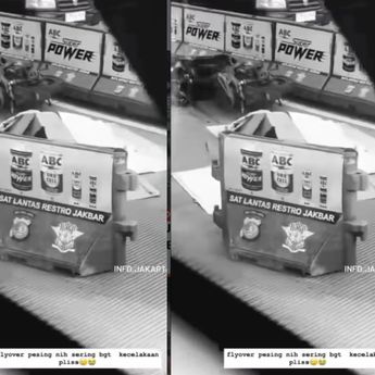 Pemotor Tewas di Flyover Pesing Pagi Ini