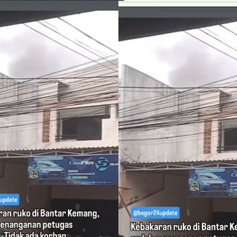VIDEO: Ruko di Bantar Kemang Bogor Kebakaran