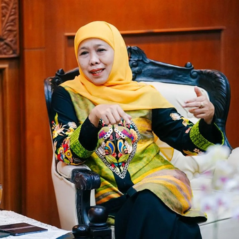 Khofifah Hormati Proses Hukum Kasus Pungli Dinas ESDM Jatim