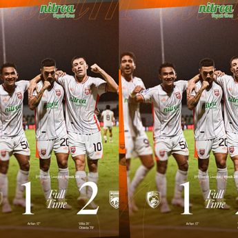 Borneo Tempel Ketat Persib usai Kalahkan PSM