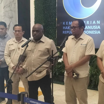 Menteri HAM Sebut 15 Warga Sipil Tewas dalam Baku Tembak di Puncak Papua