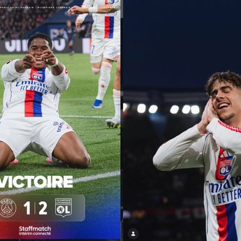 Fakta Mengerikan Lyon Pecundangi PSG Skor 2-1