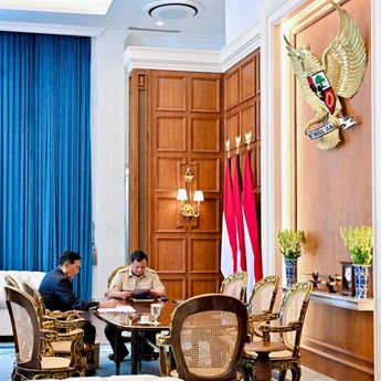 Prabowo Terima Ketua DEN di Istana, Bahas Ketahanan Ekonomi Nasional dan Strategi Antisipasi Global