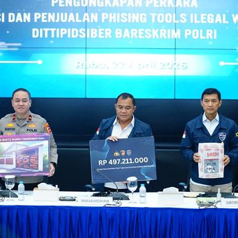 Polisi Bongkar Penjualan Perangkat Phising, Bikin Korban Rugi Rp350 M