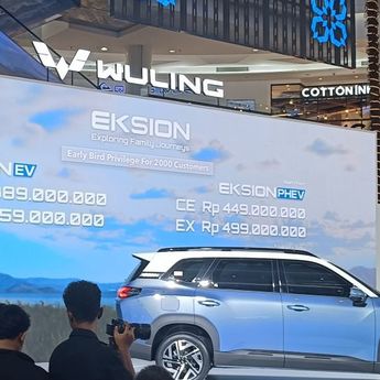 Wuling Eksion Resmi Mengaspal, Dibanderol Mulai Rp389 Juta dengan Opsi EV dan PHEV