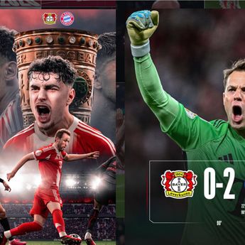 Bayern ke Final Piala Jerman Usai Gulung Leverkusen 2-0