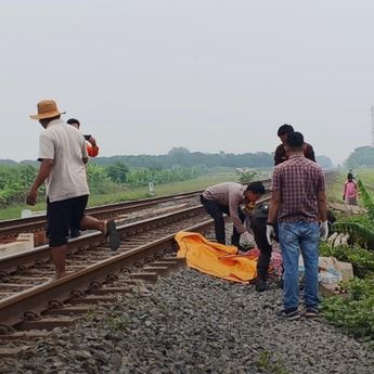 Mau Cari Padi, Petani Indramayu Tewas Tertabrak Kereta