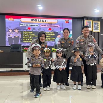 Kesibukan Duo Presisi, Adik Kakak Namanya Terinspirasi dari Program Kapolri