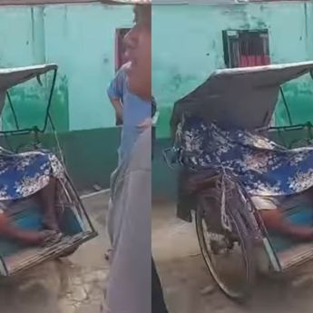 Tukang Becak di Cirebon Meninggal Dunia saat Menunggu Penumpang, Tangis Anak Pecah di Lokasi