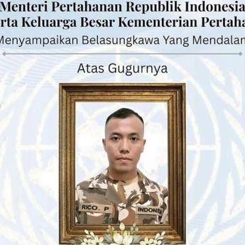 Jenazah Prajurit TNI Gugur di Lebanon Dipulangkan via Jakarta