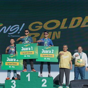 Pegadaian Sukses Gelar Tring! Golden Run 2026