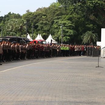1.200 Personel Dikerahkan Amankan Laga Persija vs Persis di GBK