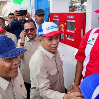 Menteri Koperasi Resmikan SPBU Nelayan Berbasis Koperasi Di Aceh Selatan