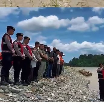 VIDEO: Polisi Adzan Sebelum Jasad Warga Bireuen Ditemukan Usai Tenggelam