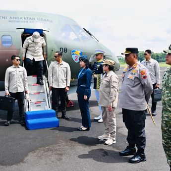Momen Prabowo Tiba di Jawa Tengah, Tinjau Pengelolaan Sampah hingga Proyek Hilirisasi