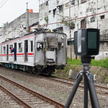 Korlantas Gunakan Teknologi TAA untuk Olah TKP Kecelakaan Kereta Bekasi