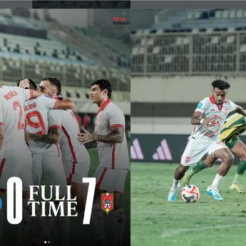 Malut United Gulung PSBS Biak Skor 7-0