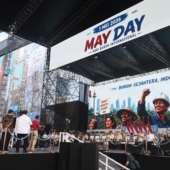 Rayakan May Day Bersama Prabowo, Buruh: Lebih Meriah Dibanding 10 Tahun Terakhir