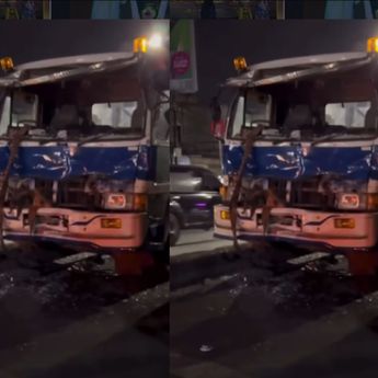 Pemotor Tewas Terlindas Truk di Flyover Cipendawa Bekasi