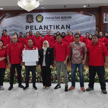 Pengurus KAUP FHUP Dilantik, Sayuti Abubakar Siap Berdayakan Alumni-Mahasiswa