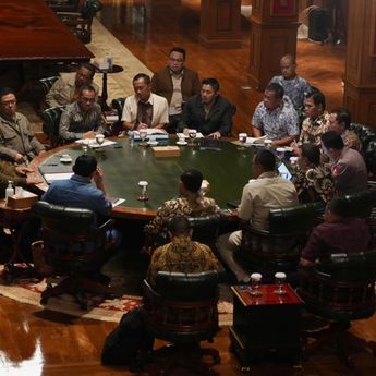 Prabowo Pimpin Ratas di Hambalang, Bahas Pendidikan hingga Stabilitas Keamanan Nasional