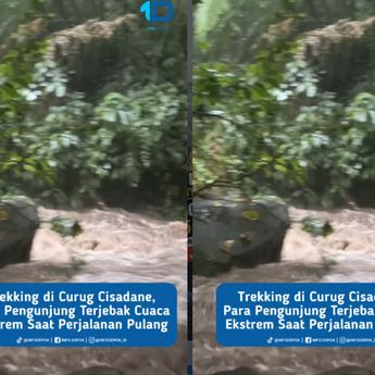 Satu Orang Tewas Tenggelam Terjebak Banjir di Curug CIsadane
