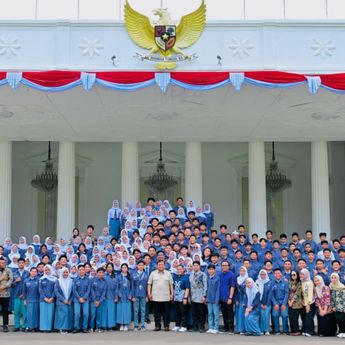 Bertemu Langsung Prabowo, Ratusan Pelajar Jabar Rasakan Pengalaman Berkesan di Istana