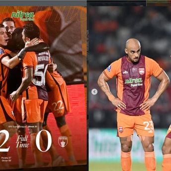 Borneo FC Tekuk Persita 2-0, Tempel Persib di Puncak Klasemen