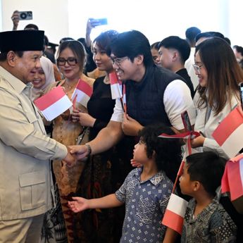 Kunjungan Perdana ke Cebu Filipina, Prabowo Disambut Hangat Diaspora Indonesia