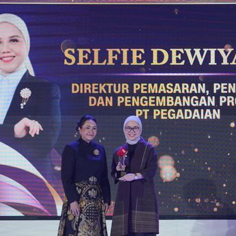 Direktur Pegadaian Selfie Dewiyanti Dianugerahi Indonesia Leading Women Awards 2026