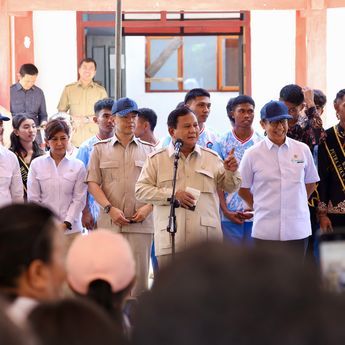 Kunker ke Pulau Miangas, Presiden Prabowo Perintahkan Perbaikan Sekolah hingga Puskesmas
