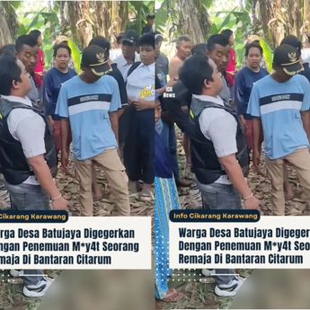 Mayat Remaja Mengambang di Sungai Citarum Gegerkan Warga