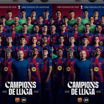 Barcelona Juara Liga Spanyol setelah Pecundangi Madrid 2-0
