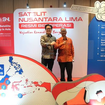 Sinar Mas Resmikan Satelit Nusantara Lima, Dorong Pemerataan Internet Nasional