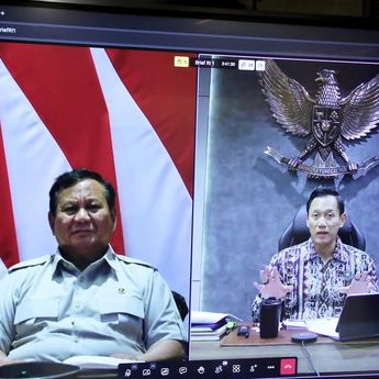 AHY Laporkan Lima Agenda Prioritas Infrastruktur ke Prabowo dalam Ratas Virtual