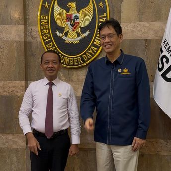 Purbaya Temui Bahlil, Bahas Percepatan Program Swasembada Energi dan Listrik Desa