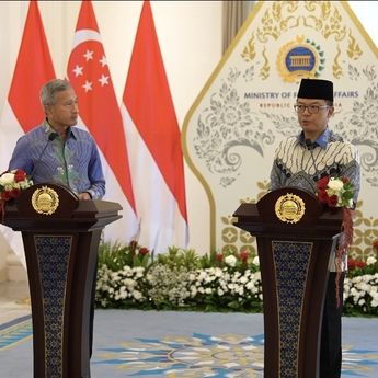 Indonesia dan Singapura Tegaskan Komitmen Kerja Sama Energi dan Sentralitas ASEAN