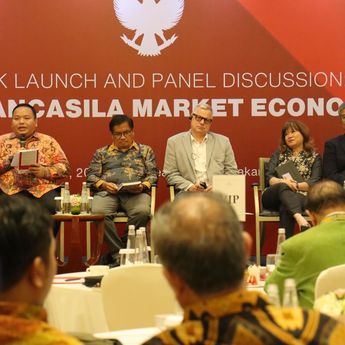 Buku The Pancasila Market Economy Diluncurkan, Tegaskan Pentingnya Keseimbangan Pasar, Negara, dan Nilai Pancasila
