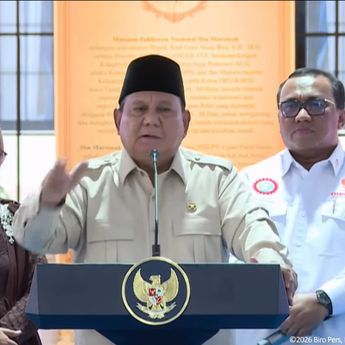 Prabowo Pamer Swasembada Beras dan Puji Mentan Amran di Peresmian Museum Marsinah