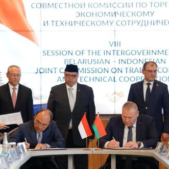 Airlangga dan Belarus Tandatangani SKB ke-8, Lima MoU Bisnis Capai Rp7 Triliun