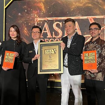 AIMS Raih Asia Book of Records sebagai Platform Trading Paling Tepercaya di Asia