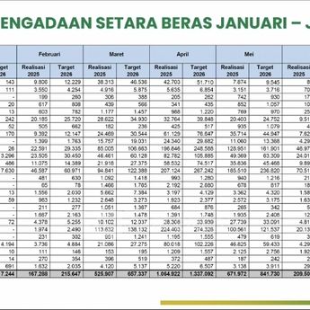 Tertinggi Sepanjang Sejarah, Cadangan Beras Pemerintah Kini Sentuh 5,37 juta Ton