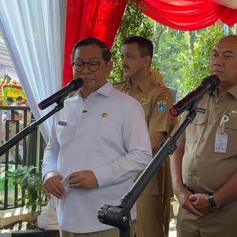 Pramono Resmikan Dua Embung di Jaksel, Diklaim Mampu Tampung hingga 10 Persen Air Hujan