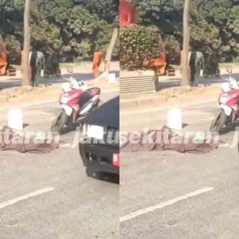 Pemotor Tewas Mengenaskan Dihantam Truk Kontainer di Jalan Akses Marunda
