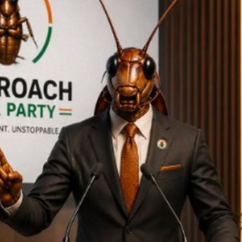 Partai Rakyat Kecoak Viral di India, Kalahkan Pamor Partai PM Modi