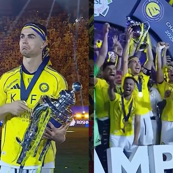 Dua Gol Indah Cristiano Ronaldo antar Al-Nassr juarai Liga Arab Saudi 2025/26
