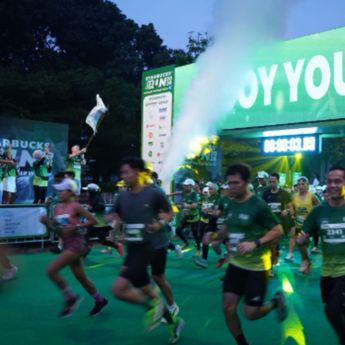 5000 Pelari Adu Cepat Jarak 10 Kilometer di GBK