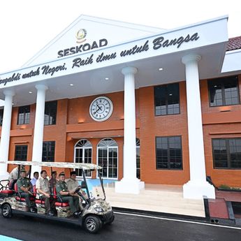 Kawah Candradimuka Pemimpin Bangsa, Prabowo Resmikan Museum dan Perpustakaan Seskoad