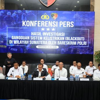 Bareskrim Ungkap Fakta-fakta Baru Blackout Sumatra